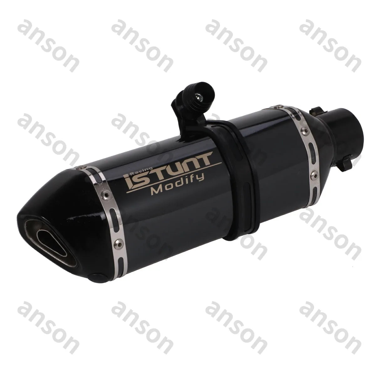 Motorcycle Exhaust Muffler Pipe 2 Inch Inlet Slip On For Kawasaki Yamaha Honda Grom Street Sport Motorcycles