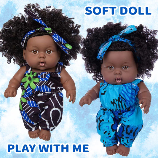 8Inch/20cm Finished Doll 2Pcs Baby Companion Toys