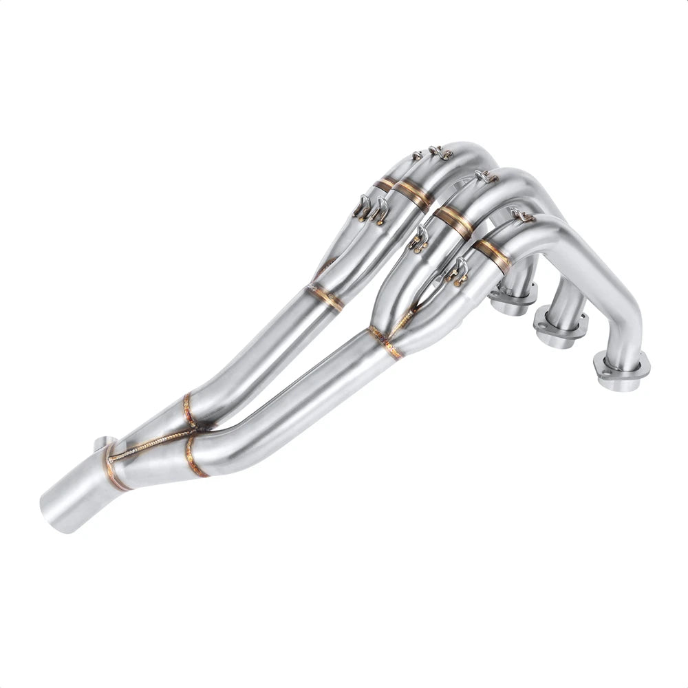 Motorcycle Stainless Steel Exhaust Muffler Pipe System Header Pipes for Yamaha YZF R6 2006 to 2014