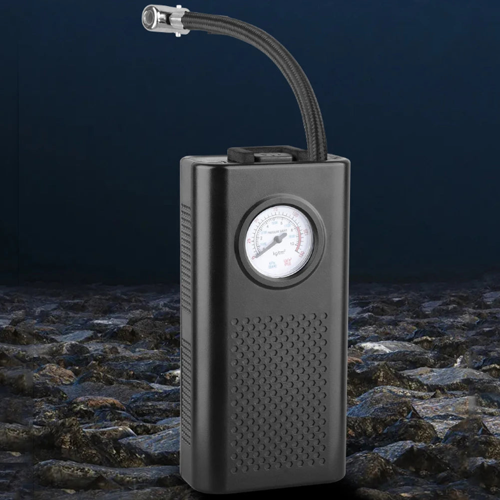 Electric Air Compressor USB Charging Motorcycle Tyre Inflator