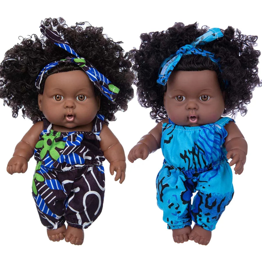 8Inch/20cm Finished Doll 2Pcs Baby Companion Toys