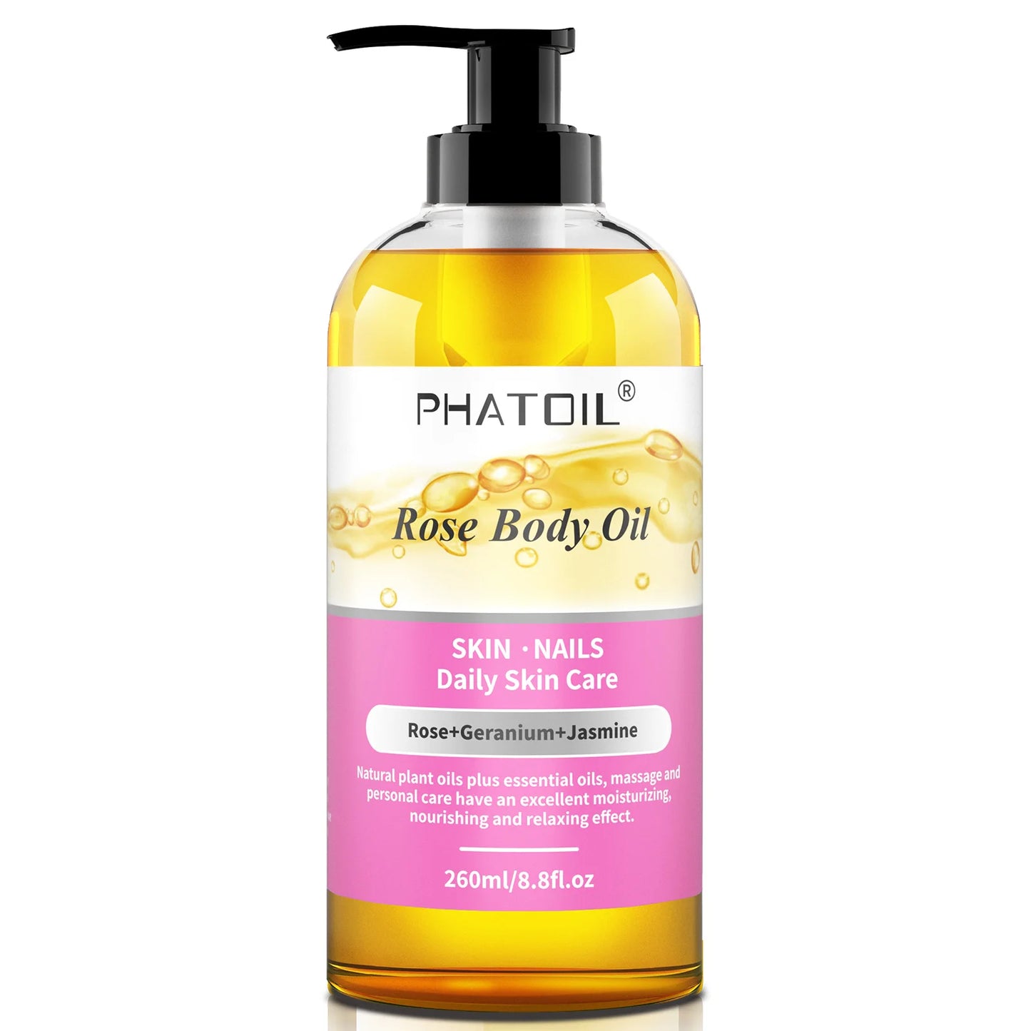 PHATOIL 260ml Body Oil For Skin Care Massage Oil
