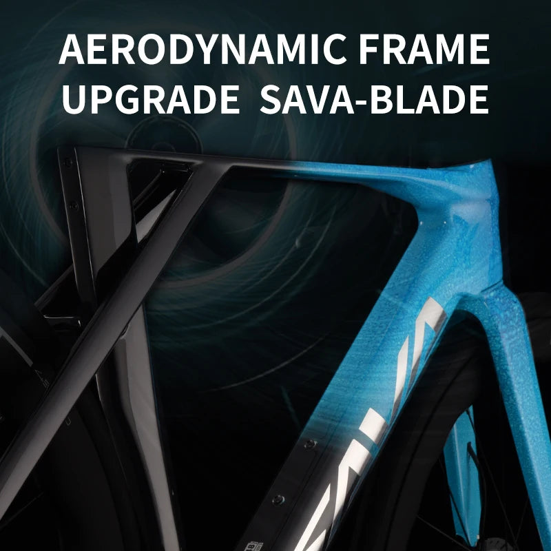 SAVA SLR8 Full Carbon Fiber Road Bike Ultegra Di2 8170 Kit Competition