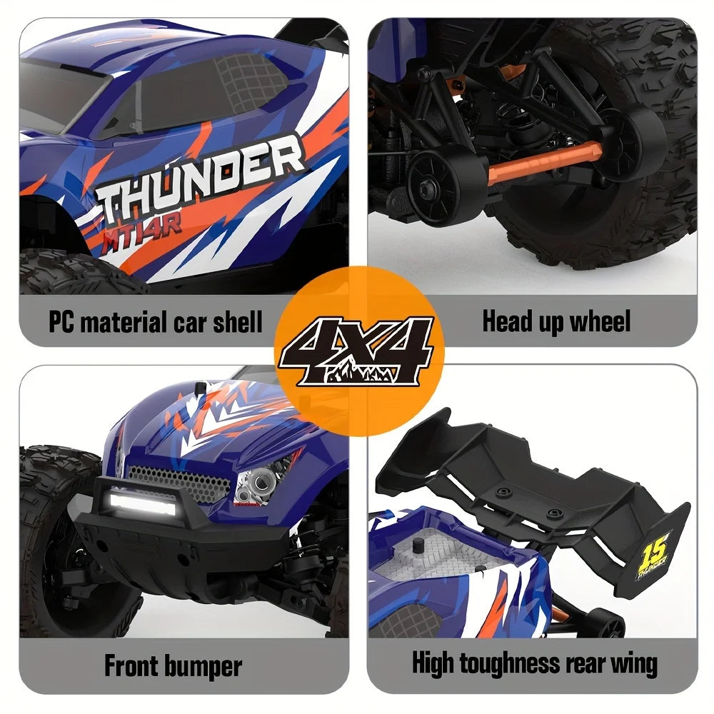 Brushless Motor 2.4G Remote Control 4WD   Off-road RC Trucks Toys