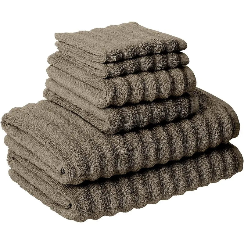 | 6-Piece Ultra Soft Quick-Dry towel set