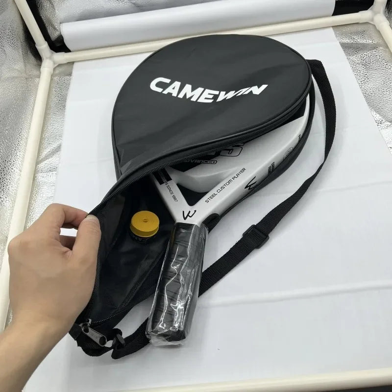 Carbon Fiber Soft  Face Tennis Paddle Racquet Racket