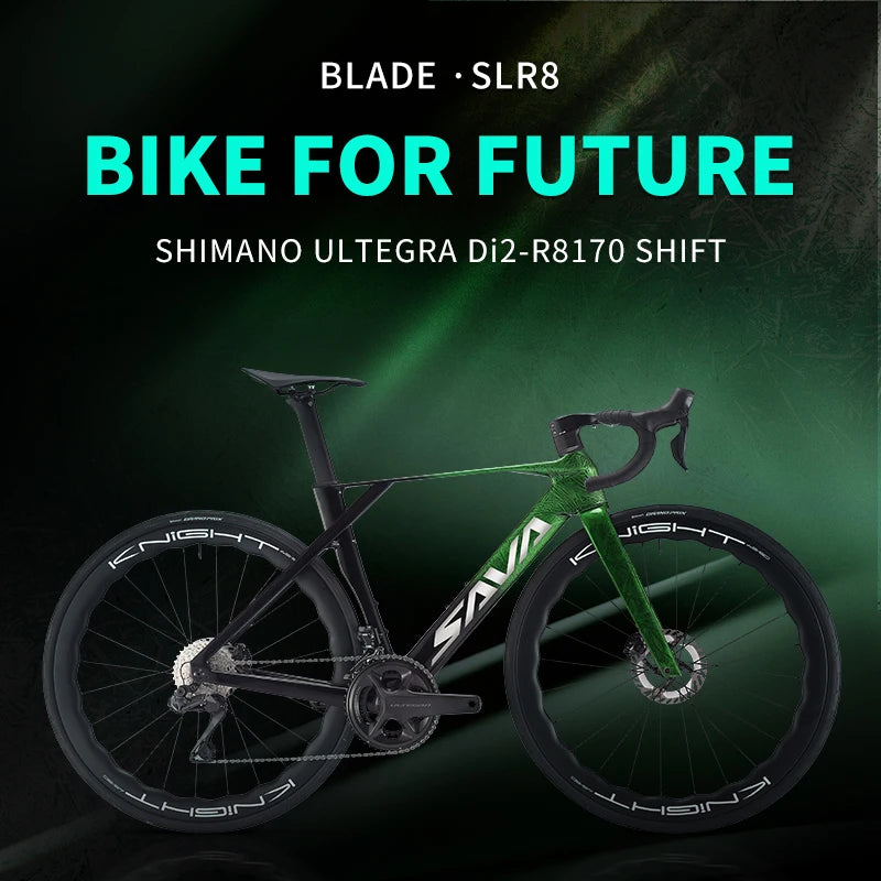 SAVA SLR8 Full Carbon Fiber Road Bike Ultegra Di2 8170 Kit Competition