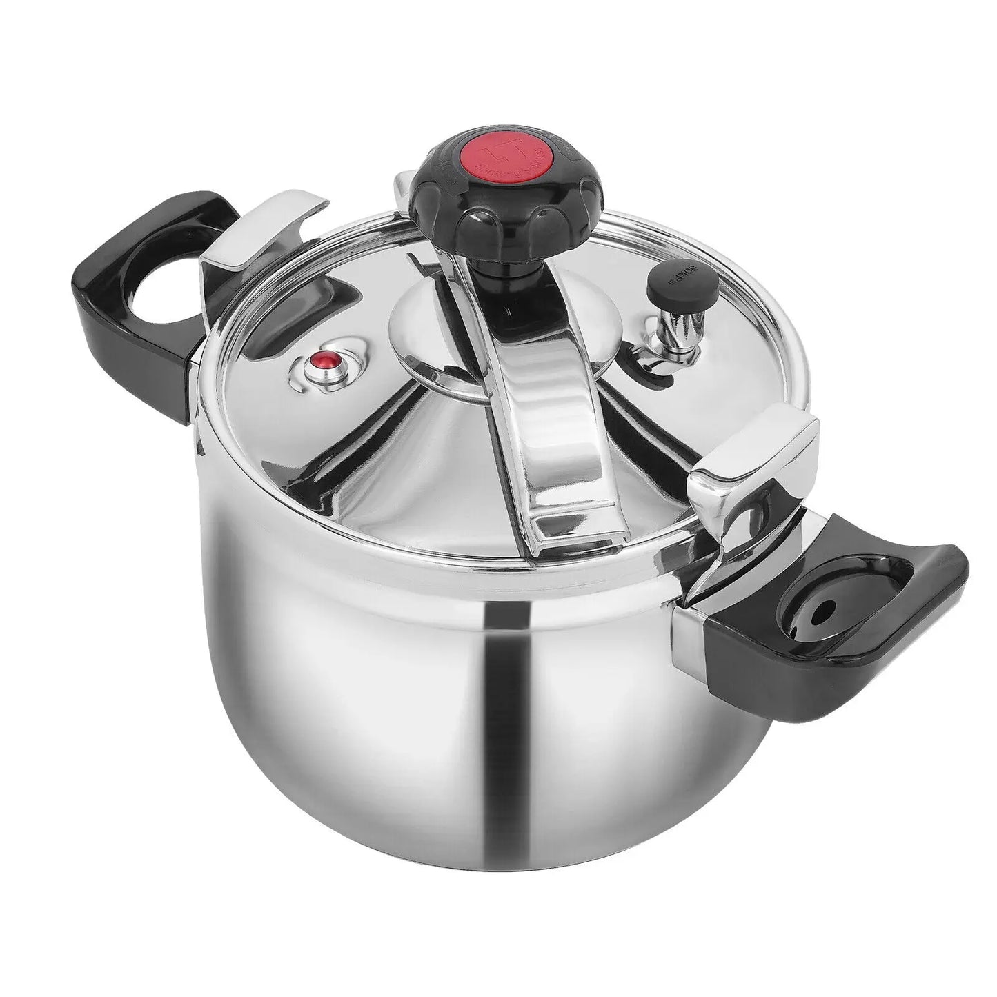 5L Family Pressure Canner Cooker Stainless Steel Pressure Pot Kitchen Cookware