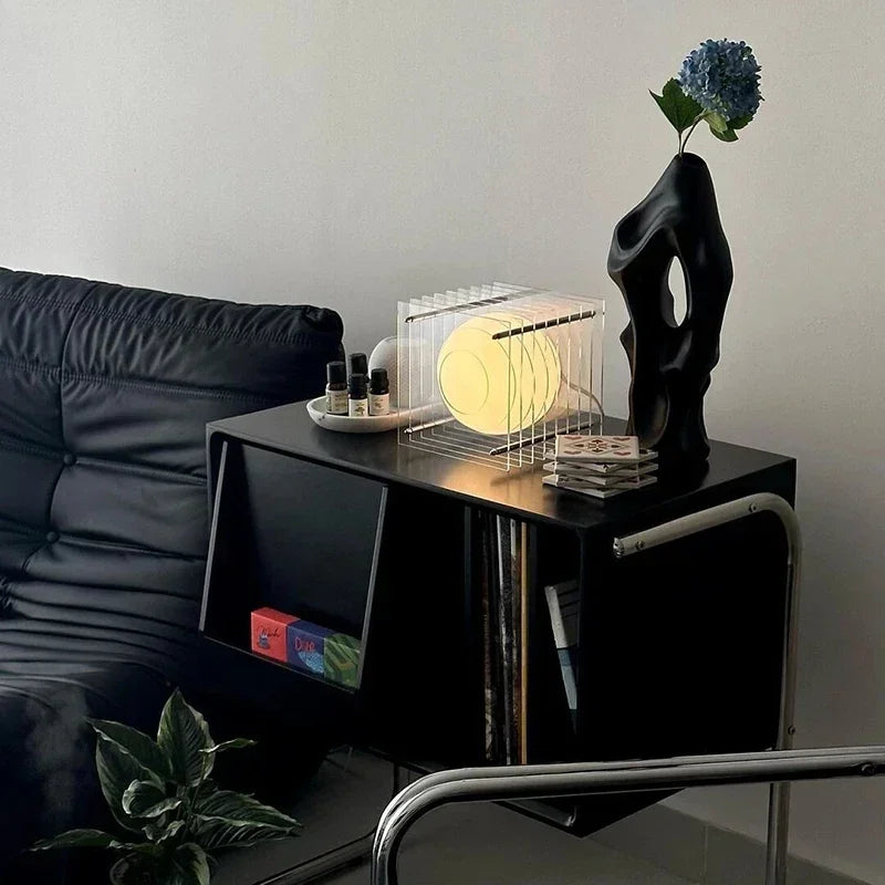 Nordic Style Ambient Lamp for Bedroom and Living Room Modern Desk Lamp with LED Bulbs