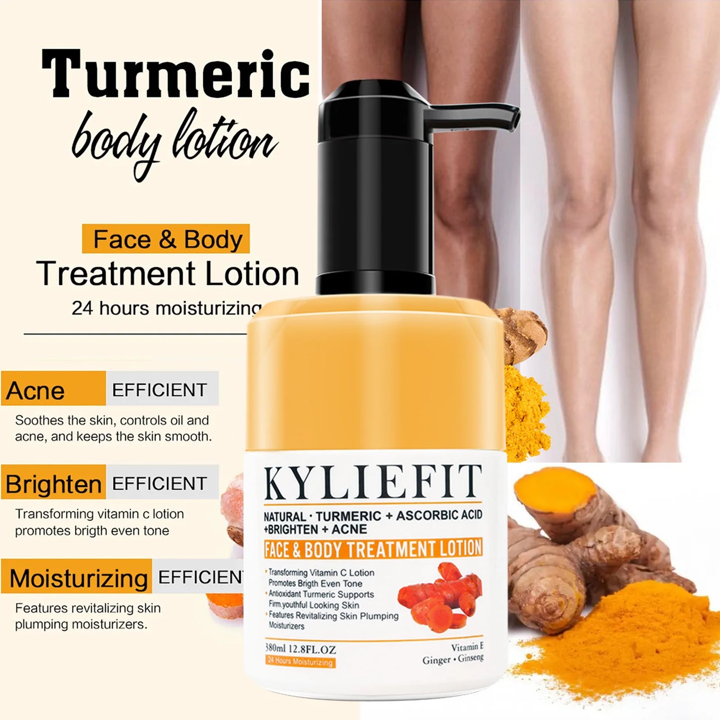 AILKE Turmeric Set for Whiten, Even Skin Tone, Hydrate