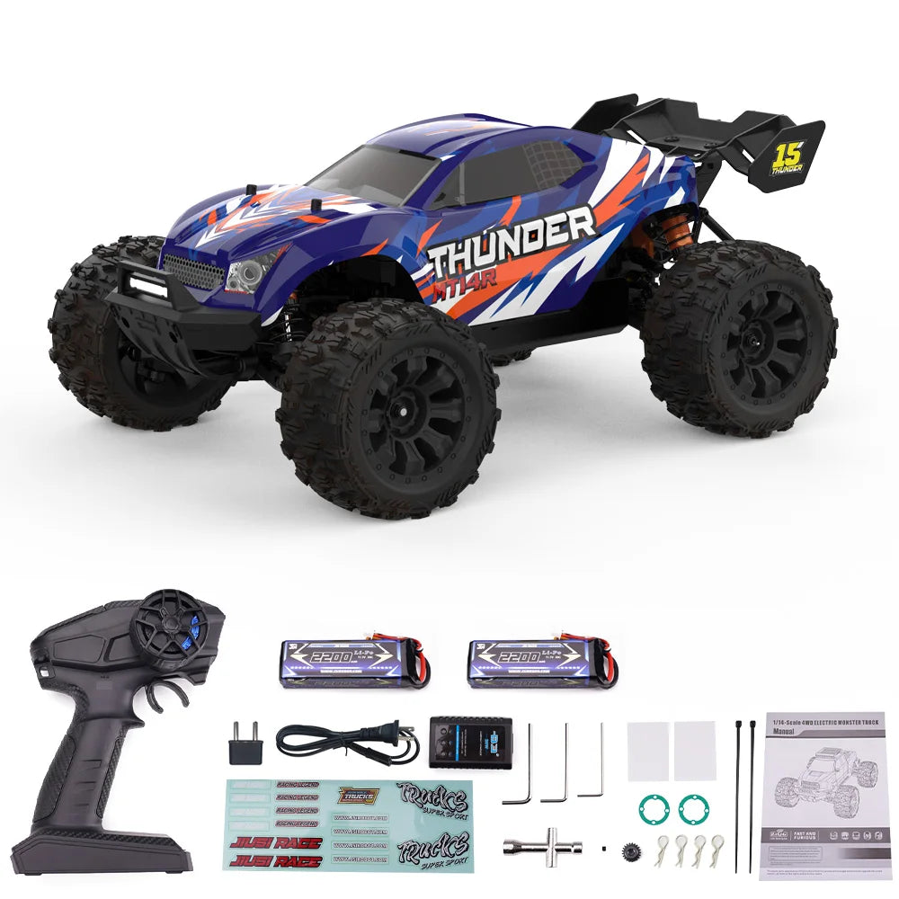 Brushless Motor 2.4G Remote Control 4WD   Off-road RC Trucks Toys