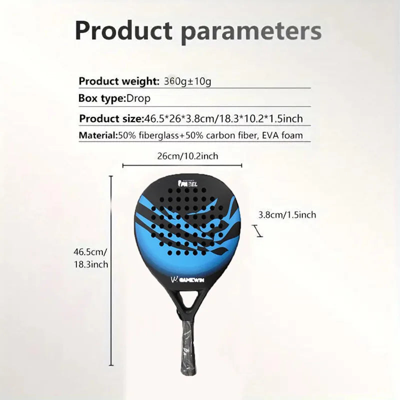 1 Pc Carbon Beach Racket