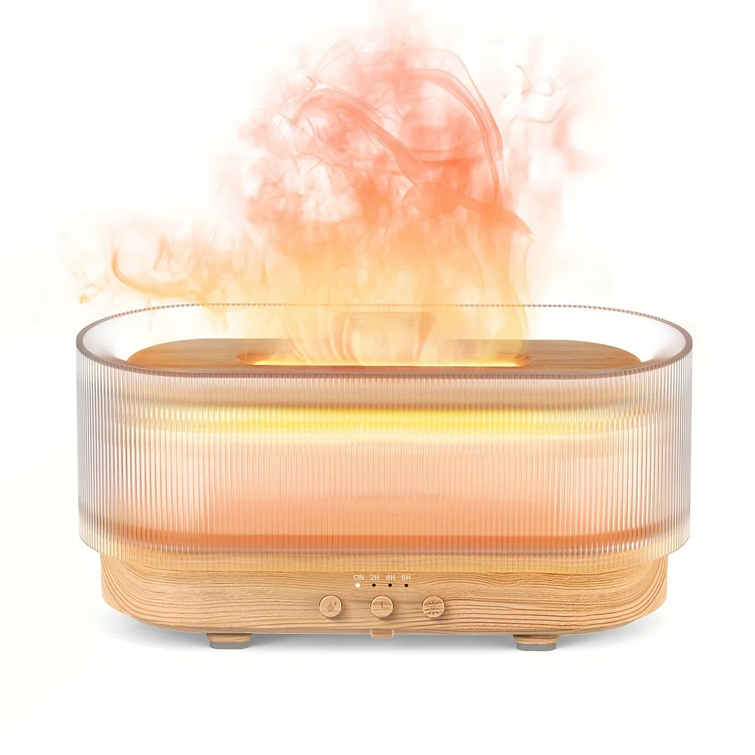 Sejoy Humidifier 300ml 6 Colors Mood Flame Light Diffuser