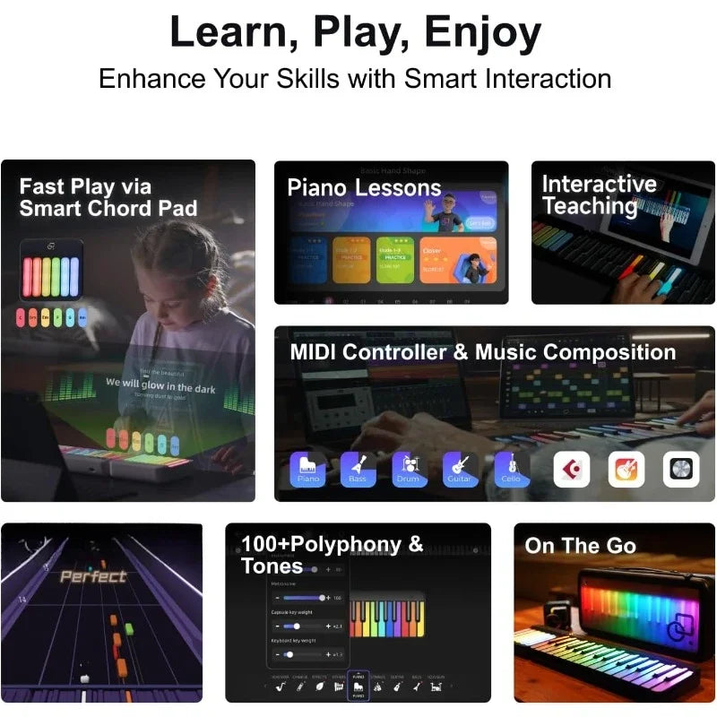 Electric Keyboard Piano Audio Input