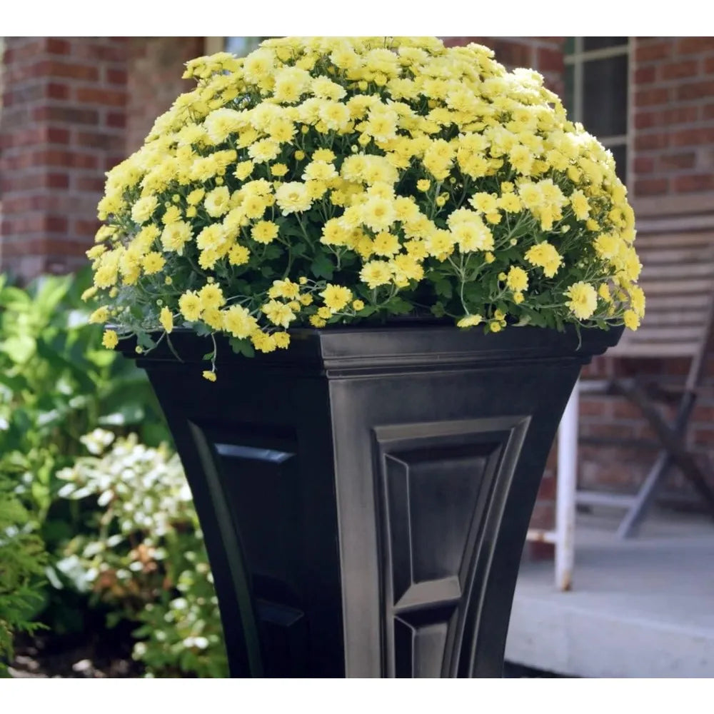 Outdoor/Indoor Pots for Plants Set of 2 Large Planters