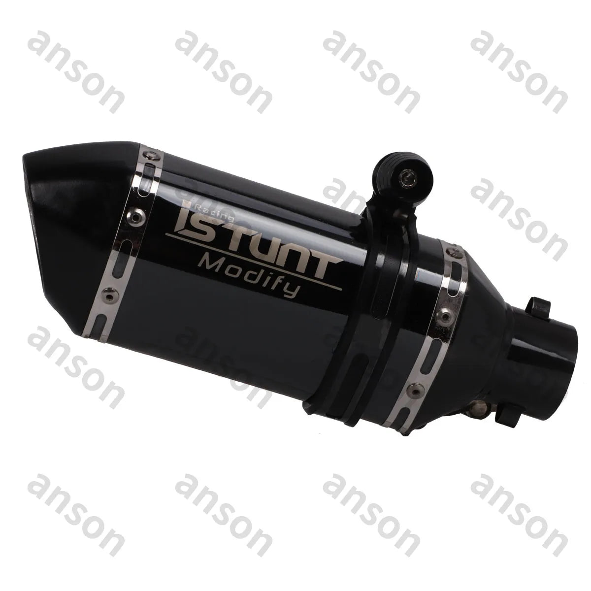 Motorcycle Exhaust Muffler Pipe 2 Inch Inlet Slip On For Kawasaki Yamaha Honda Grom Street Sport Motorcycles