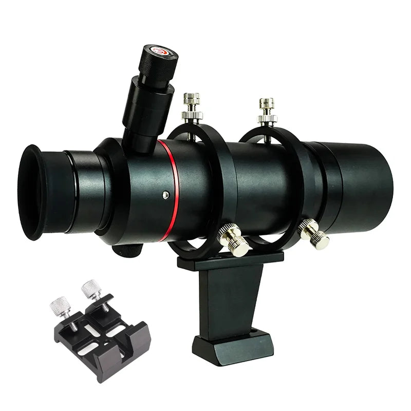 SVBONY SV208 Astronomical Telescope Finder Scope with Illuminated 8x50 Straight Through Correct Image