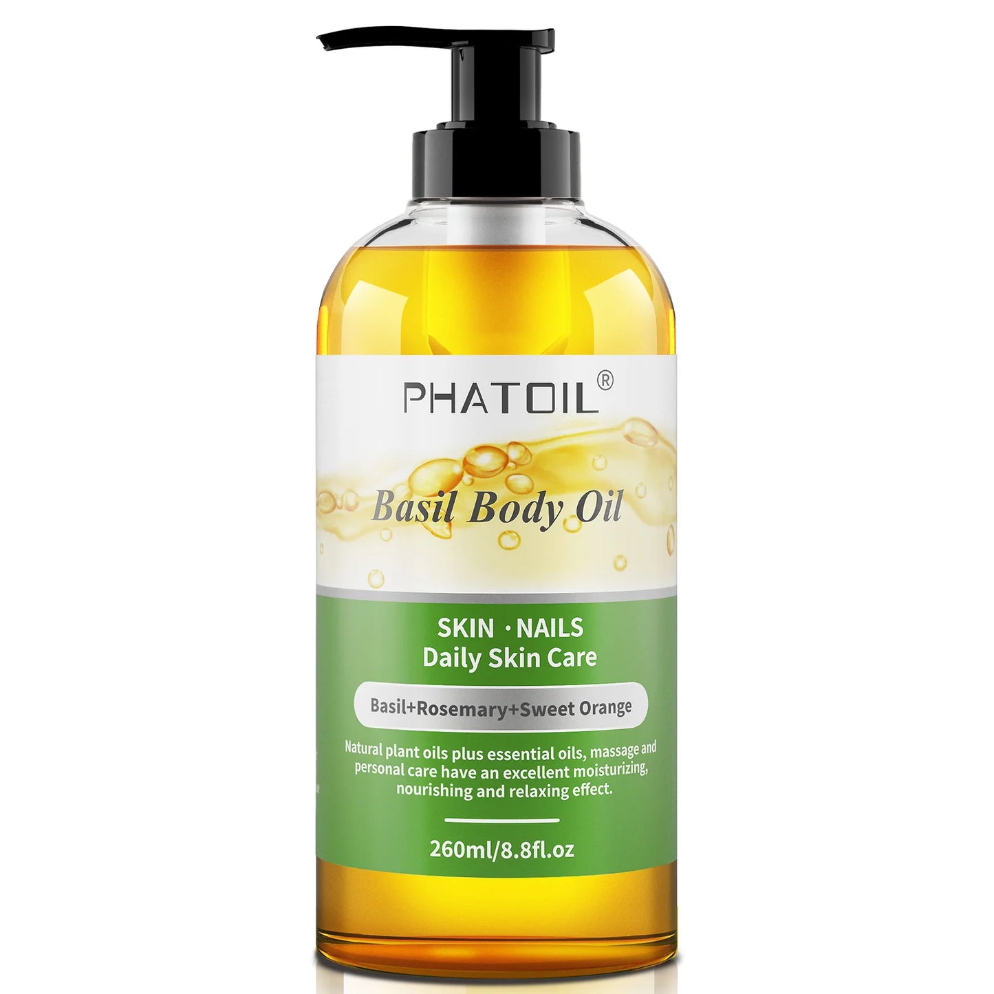 PHATOIL 260ml Body Oil For Skin Care Massage Oil