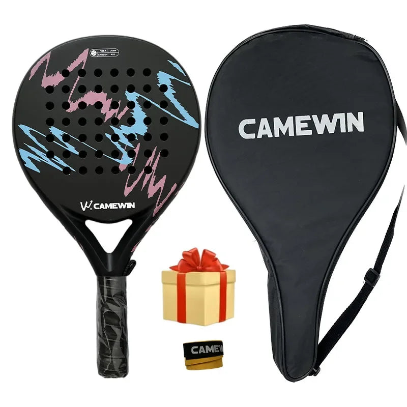 Carbon Fiber Soft  Face Tennis Paddle Racquet Racket
