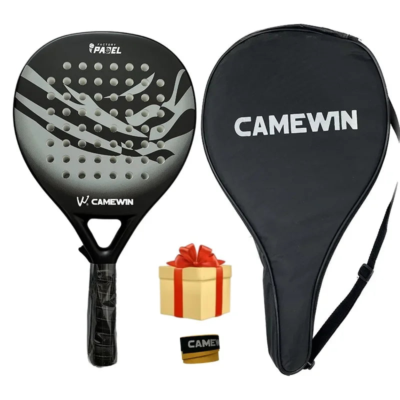 Carbon Fiber Soft  Face Tennis Paddle Racquet Racket