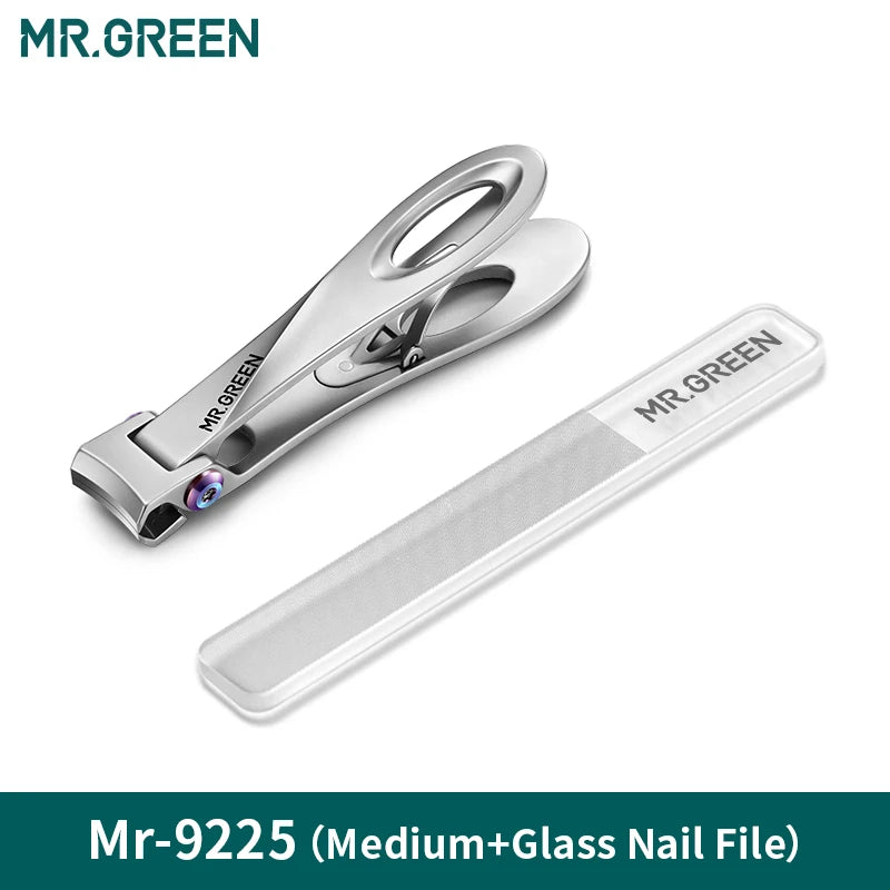 MR.GREEN Nail Clippers Wide Jaw Opening Stainless Steel Clipper