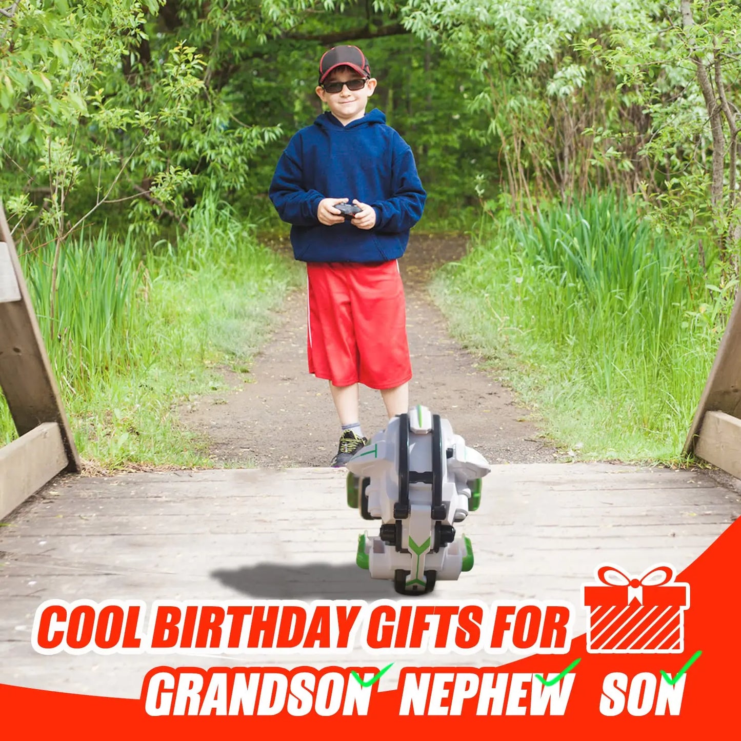 4WD Electric RC Car Remote Control Stunt Car