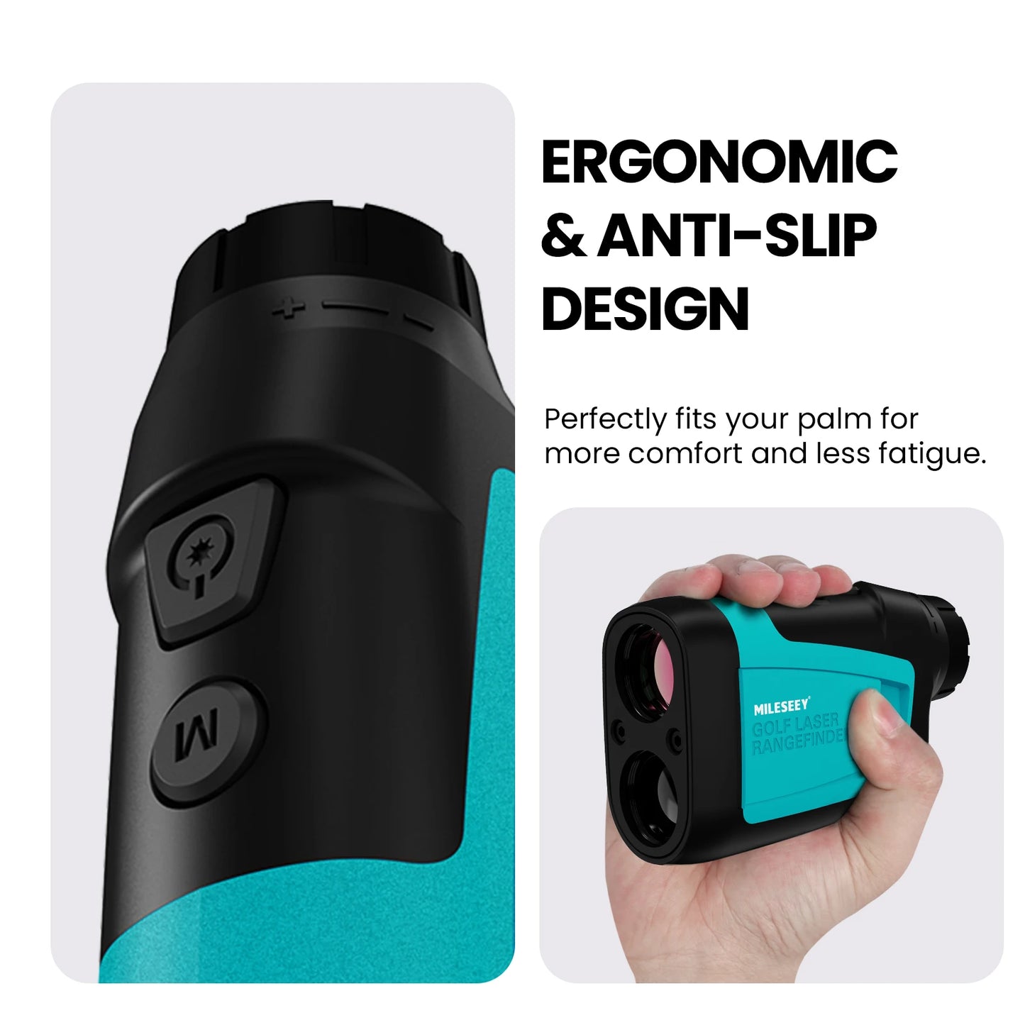 MILESEEY PF210 Golf Rangefinder 600M Battery Powered Accurate Measurement 3 to 7 Days Delivery to Republic of Korea